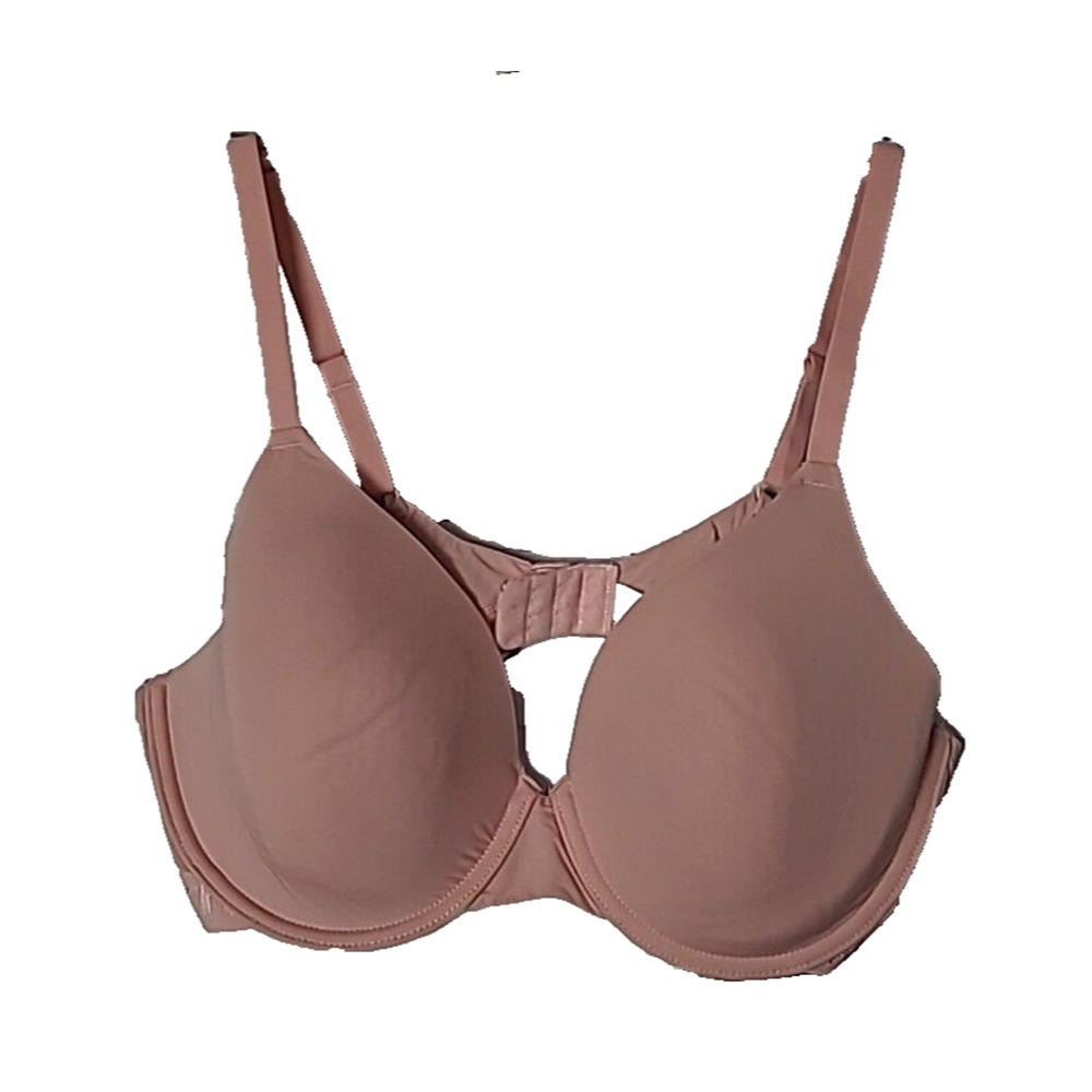 DKNY Peach Smoothing Full Coverage Adjustable Comfort Strap Underwire Bra SZ 38C